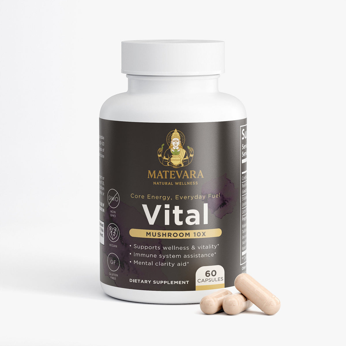 Vital Mushroom Complex 10X – Boost Immunity, Focus & Overall Wellness - Matevara