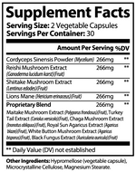 Vital Mushroom Complex 10X – Boost Immunity, Focus & Overall Wellness - Matevara