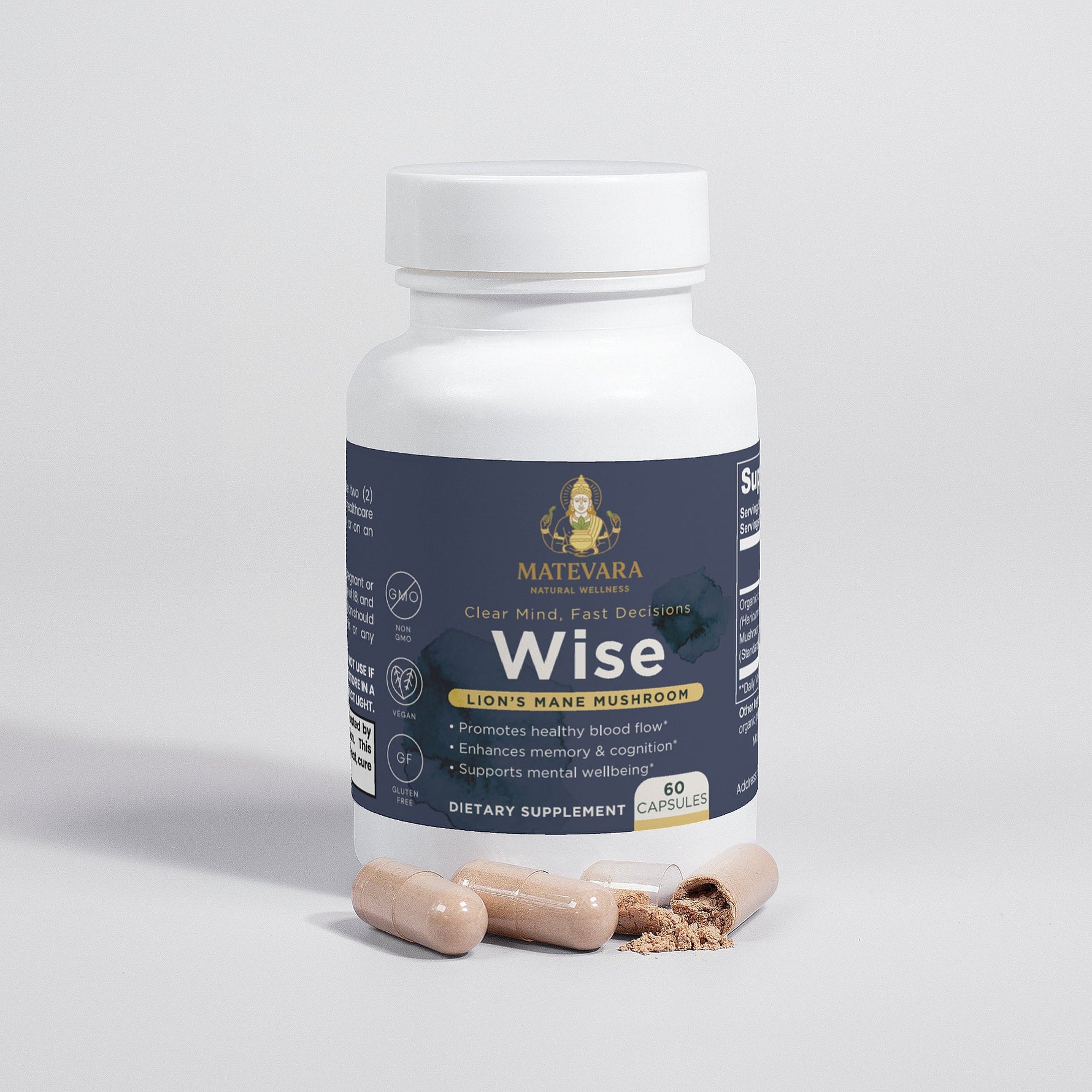 Wise - Lion's Mane Mushroom - Matevara