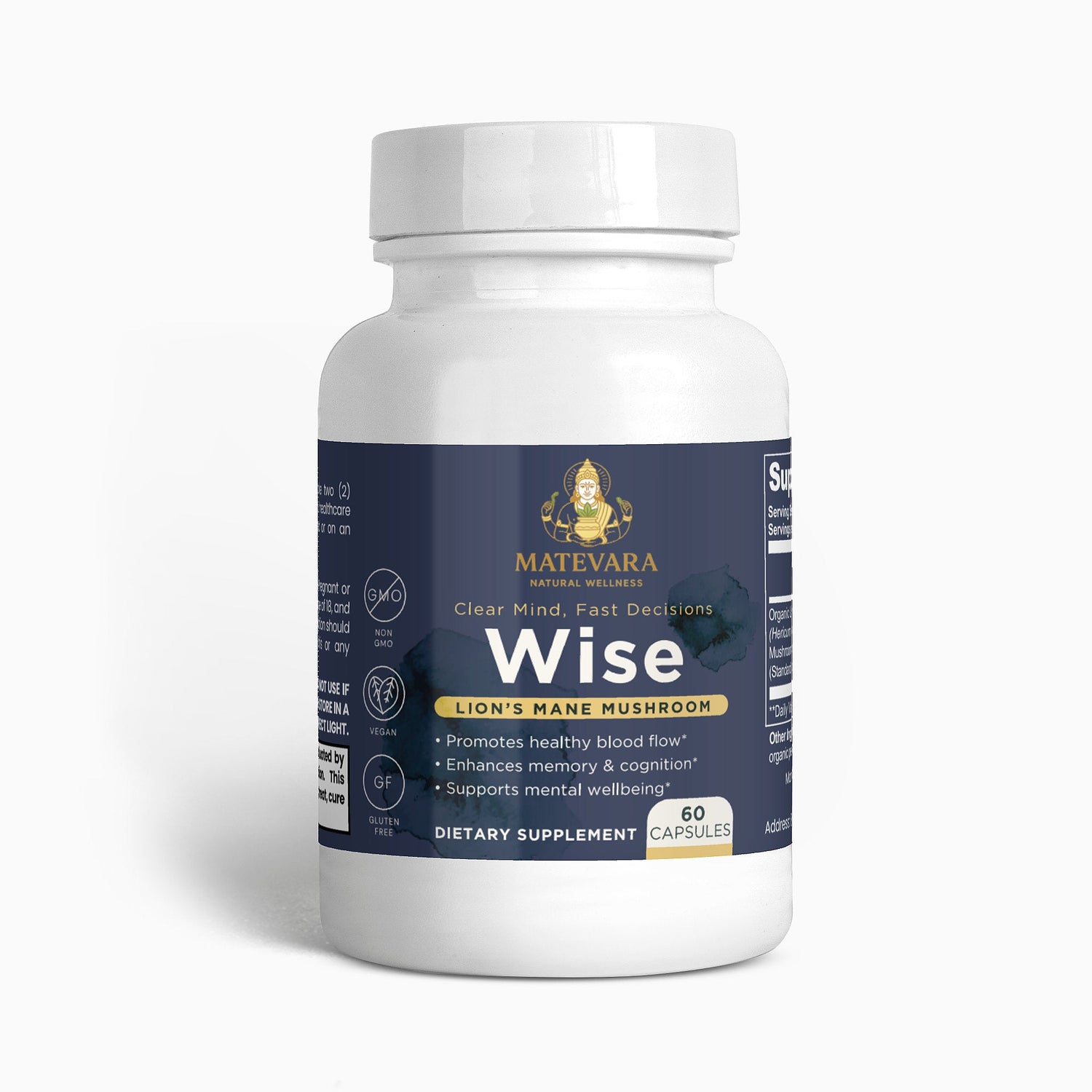 Wise - Lion's Mane Mushroom - Matevara